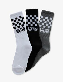 VANS CALCETINES CUADROS PACK3