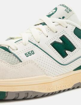 NEW BALANCE NIÑO 550 VERDE