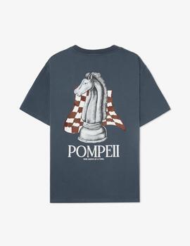 POMPEII CAMISETA AZUL CHESS MINERAL