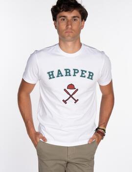 HARPER CAMISETA RETRO BLANCA