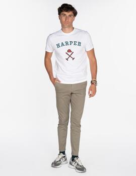 HARPER CAMISETA RETRO BLANCA