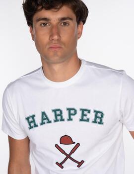 HARPER CAMISETA RETRO BLANCA