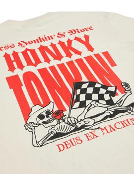 DEUS CAMISETA HONKY TONKIN WHITE