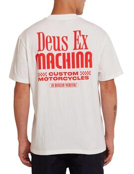 DEUS CAMISETA WHITE PARTISAN