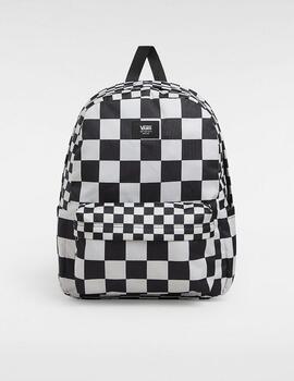 VANS MOCHILA CUADROS NEGRO BLANCO