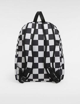 VANS MOCHILA CUADROS NEGRO BLANCO