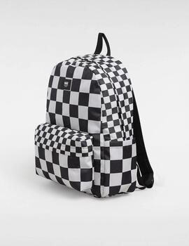 VANS MOCHILA CUADROS NEGRO BLANCO