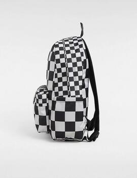 VANS MOCHILA CUADROS NEGRO BLANCO