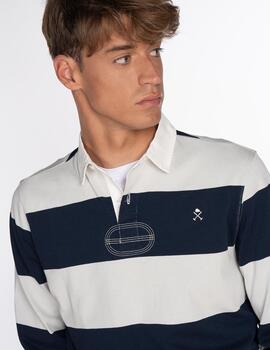 HARPER POLO RUGBY ML LIGHT GREY