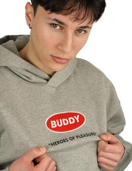 BUDDY SUDADERA GRIS COUTURE