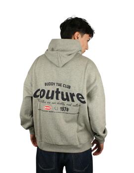 BUDDY SUDADERA GRIS COUTURE