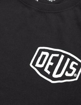 DEUS CAMISETA NEGRA MILANO ADDRESS