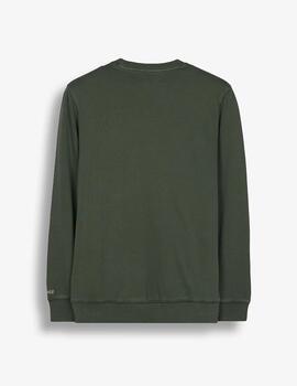 HARPER SUDADERA SKULL VERDE PINO