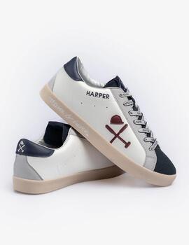 HARPER SNEAKER SUPERBPOWL NAVY BLUE