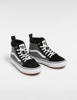 VANS KIDS MTE SK8 HI BLACK GREY