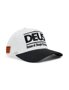 DEUS GORRA BLANCA PODIUM TRUCKER