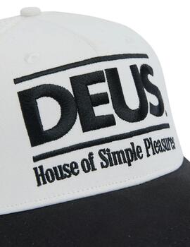 DEUS GORRA BLANCA PODIUM TRUCKER