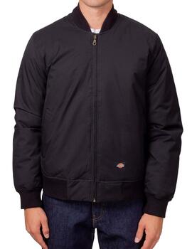 DICKIES CAZADORA NEGRA BOMBER PLAINS