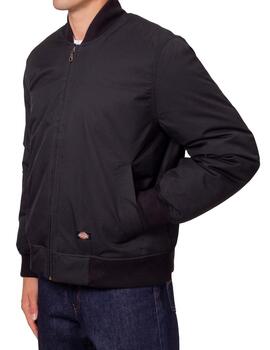 DICKIES CAZADORA NEGRA BOMBER PLAINS