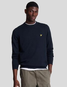 LYLE&SCOTT JERSEY MARINO JUMPER