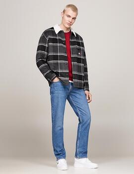 TOMMY SHERPA BLACK CHECK