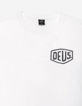 DEUS CAMISETA BLANCA MILANO ADDRESS