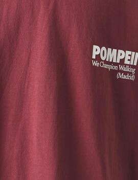 POMPEII CAMISETA ROJO WINE