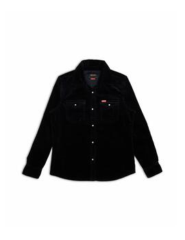 DEUS SOBRECAMISA NEGRA PANA WESTERN CORD