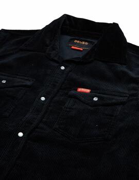 DEUS SOBRECAMISA NEGRA PANA WESTERN CORD