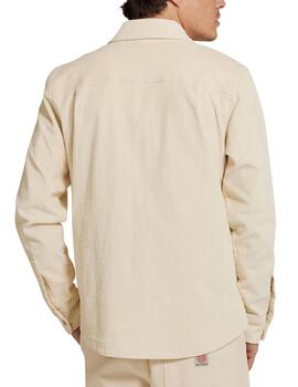 DEUS SOBRECAMISA BEIGE PANA WESTERN CORD