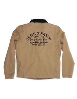 IRON RESIN JACKET BEIGE SERVICE