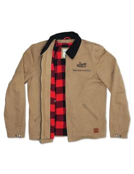 IRON RESIN JACKET BEIGE SERVICE