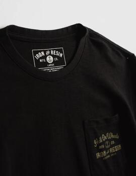 IRON RESIN CAMISETA HELL ON WHEELS NEGRA