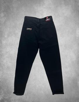 LASAL PANTALON NEGRO MOM MUJER