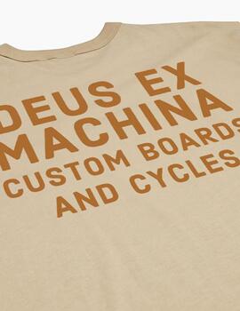 DEUS CAMISETA BEIGE SLICKS CORDURA