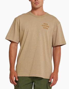 DEUS CAMISETA BEIGE SLICKS CORDURA