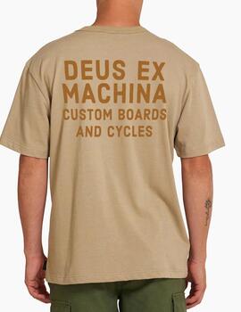 DEUS CAMISETA BEIGE SLICKS CORDURA