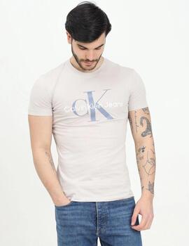 CALVIN KLEIN CAMISETA SILVER CLOUD MONOLOGO