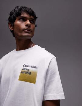 CALVIN KLEIN CAMISETA BRIGHT WHITE LOGO