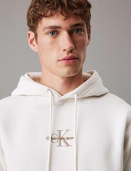 CALVIN KLEIN HOODIE EBONY