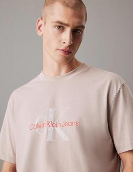 CALVIN KLEIN CAMISETA TEXTURED ATMOSPHERE