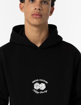 TIFFOSI SUDADERA ABRAHAM NEGRA