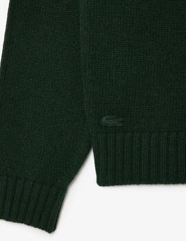 LACOSTE JERSEY VERDE TRICOT