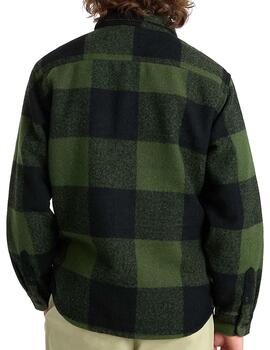 VANS CAMISA VERDE CUADROS DENBY FUZZY