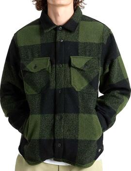 VANS CAMISA VERDE CUADROS DENBY FUZZY