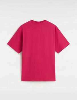 VANS CAMISETA ROSA TAF LOOSE