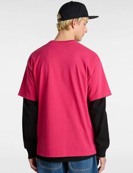 VANS CAMISETA ROSA TAF LOOSE