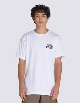 VANS CAMISETA BLANCA SNEAKY