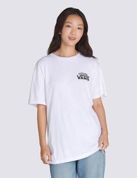 VANS CAMISETA BLANCA SNEAKY