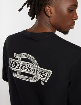 DICKIES CAMISETA BLACK WOOD LOGO